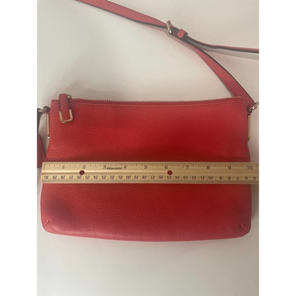 Coach Adjustable Strap Crossbody Purse Pebbled Leather - Picture 11 of 13